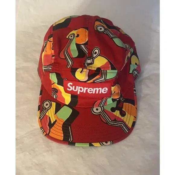 Supreme FW16 Blade Whole Car Camp Cap Hat Red - Picture 2 of 9